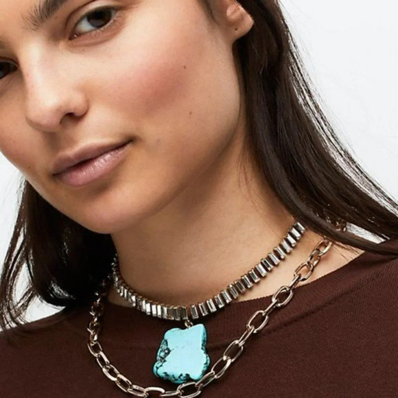 Free People Sloane Stone Choker NWT - Picture 9 of 10